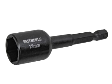 Magnetic Impact Nut Driver 13mm x 1/4in Hex                                     