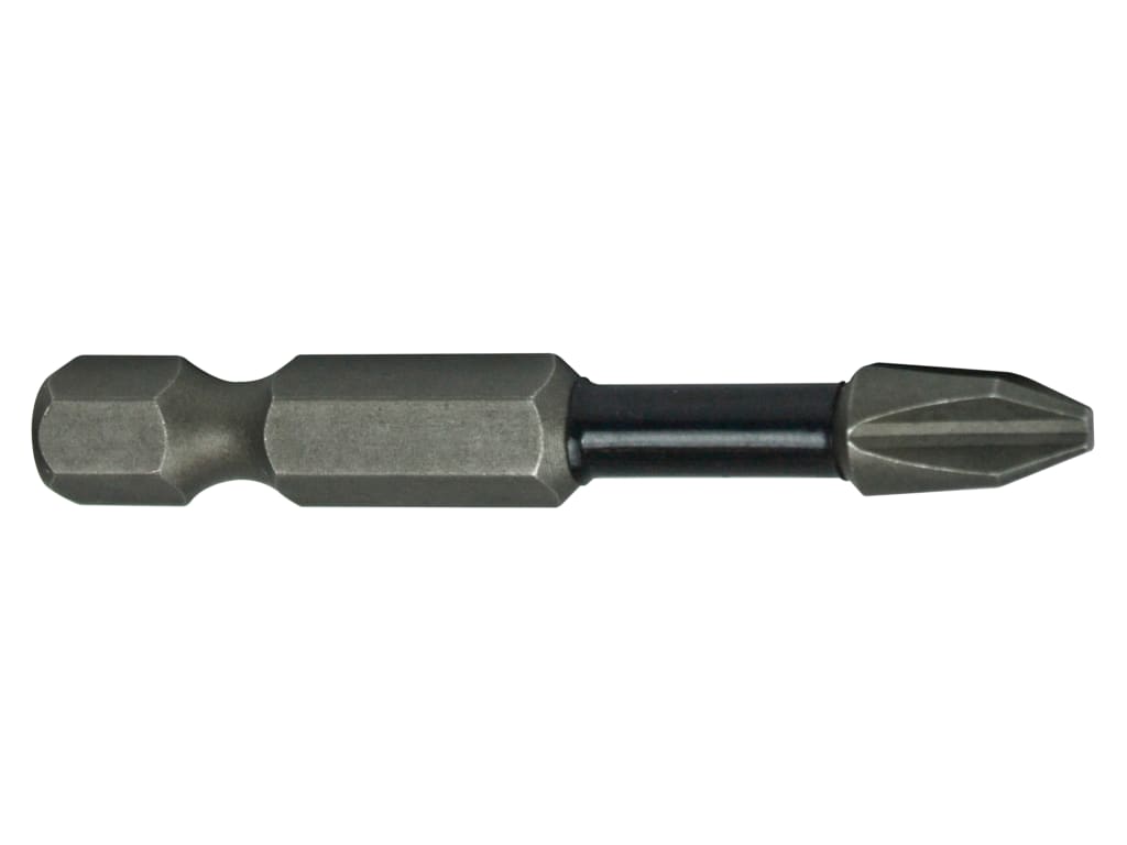 Phillips Impact Screwdriver Bits PH2 x 50mm (Pack 3)                            