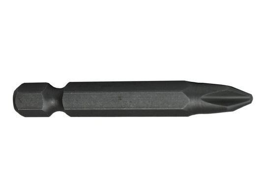 Phillips S2 Grade Steel Screwdriver Bits PH2 x 50mm (Pack 3)                    