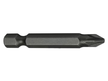 Pozi S2 Grade Steel Screwdriver Bits PZ2 x 50mm (Pack 3)                        
