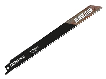 S1122HF Bi-Metal Sabre Saw Blade Demolition 200mm 10 TPI (Pack 5)               