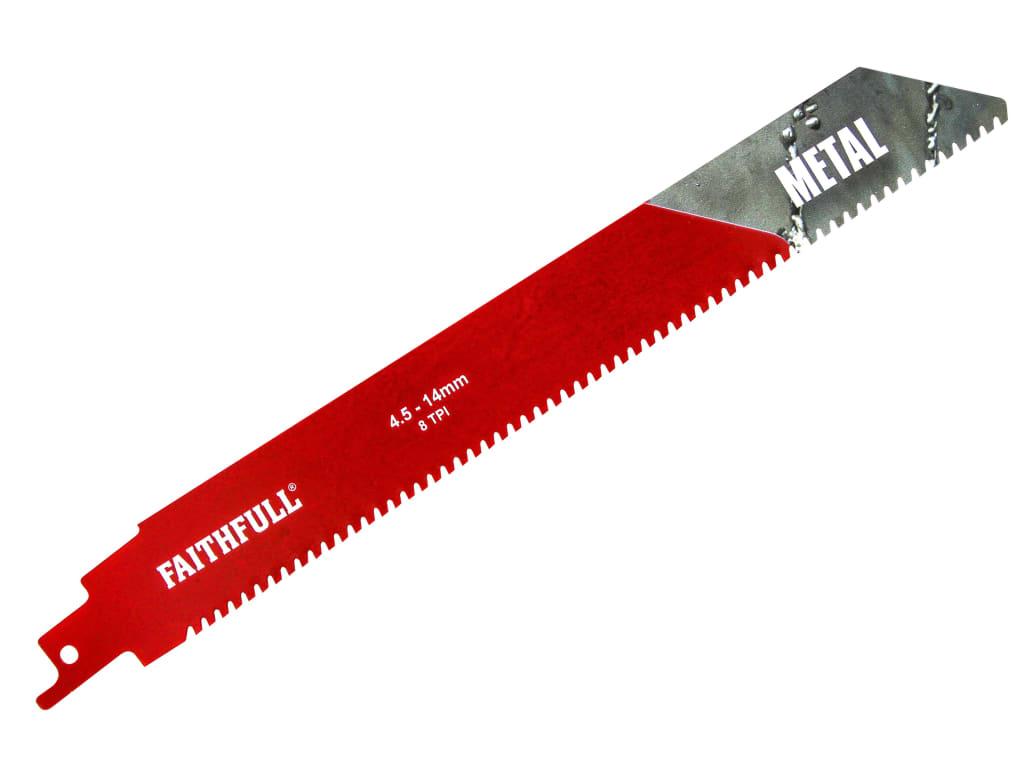 S1130HM Metal Carbide Sabre Saw Blade 228mm x 8 TPI                             