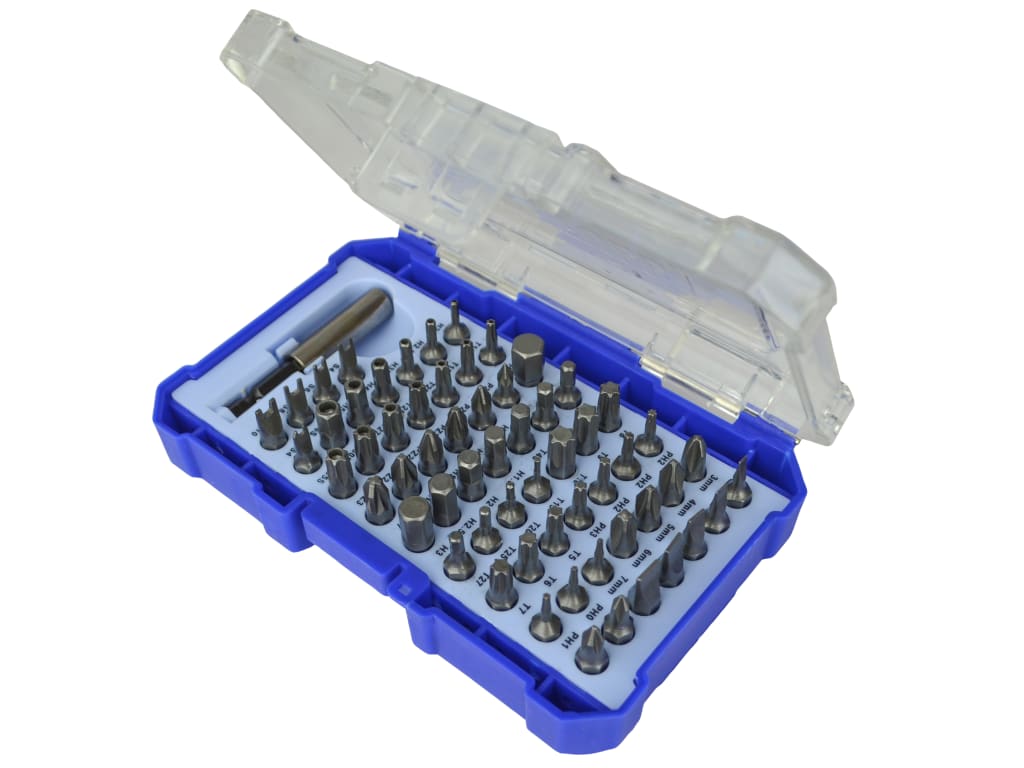 Screwdriver Bit Set, 61 Piece                                                   