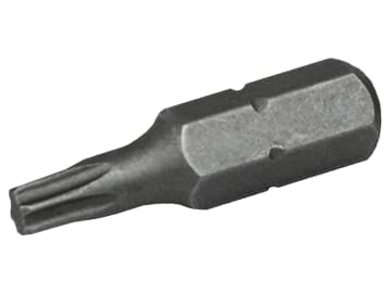 Torx S2 Grade Steel Screwdriver Bits TX15 x 25mm (Pack 3)                       