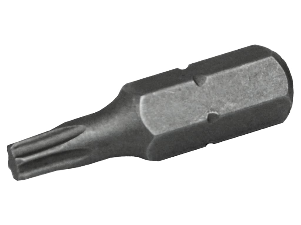 Torx S2 Grade Steel Screwdriver Bits TX15 x 25mm (Pack 3)                       