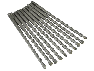 SDS Plus Drill Bit 10mm OL: 210mm WL: 150mm Bulk 10                             