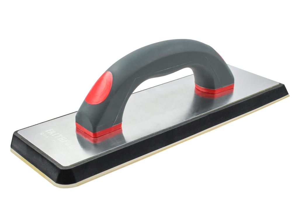 Grout Trowel Soft Grip Handle 4 x 12in                                          