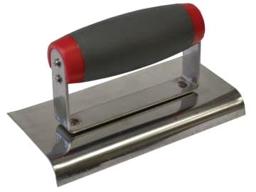 Edging Trowel Soft Grip Handle 6 x 3in                                          