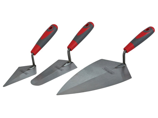Soft Grip Trowel Set, 3 Piece                                                   