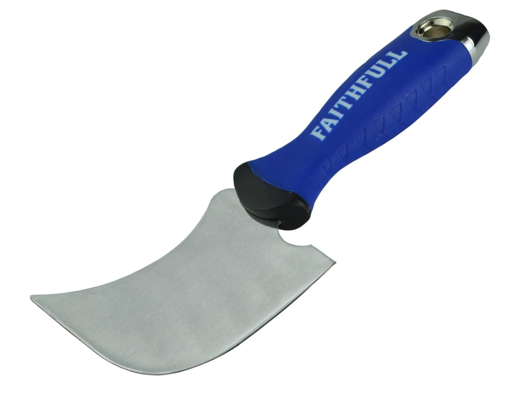 Professional Window Knife Quarter Moon                                          