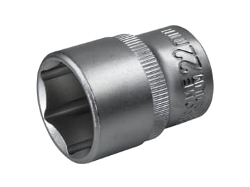 Hex Socket 1/2in Drive 22mm                                                     