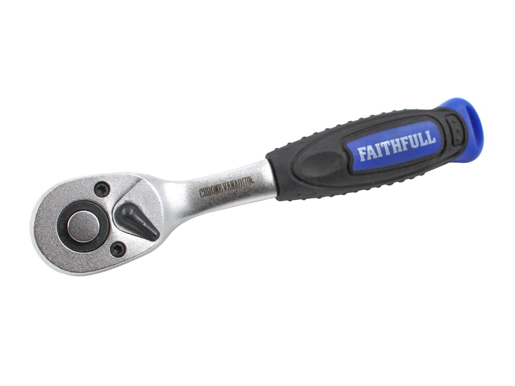 1/4in Drive Quick Release Ratchet Handle                                        