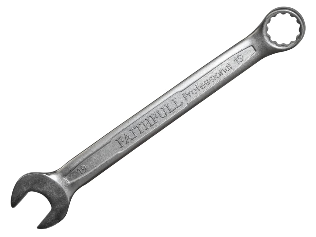 Combination Spanner CV Satin Finish 19mm                                        