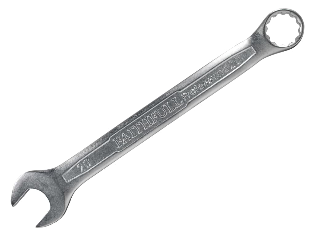Combination Spanner CV Satin Finish 20mm                                        