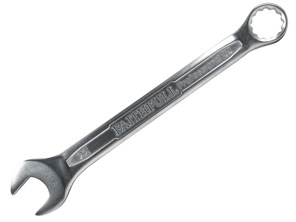 Combination Spanner CV Satin Finish 22mm                                        