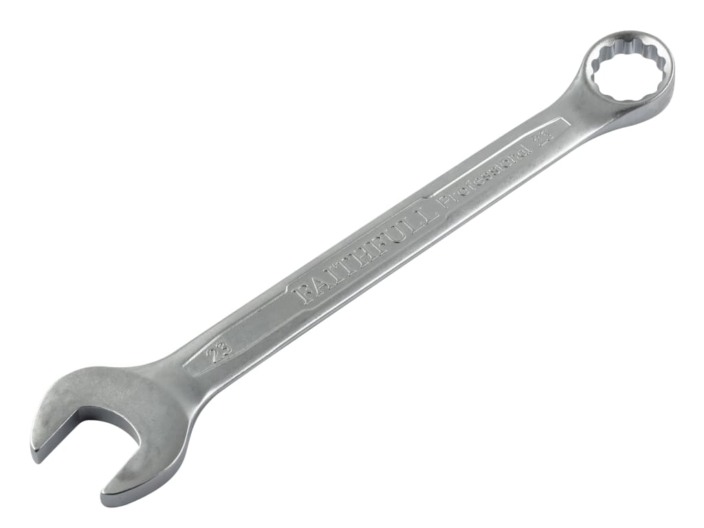 Combination Spanner CV Satin Finish 23mm                                        