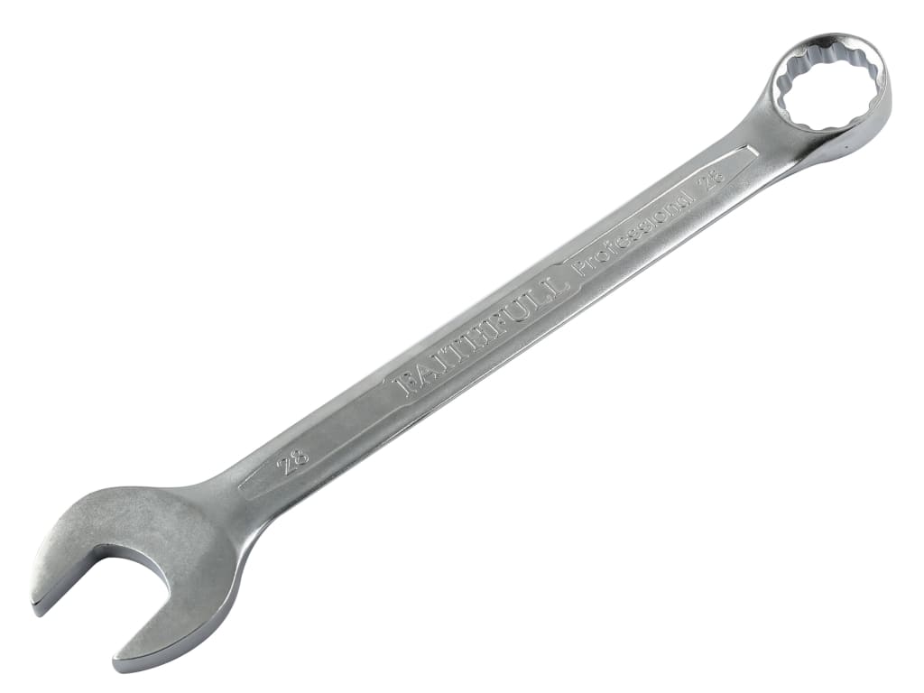 Combination Spanner CV Satin Finish 28mm                                        