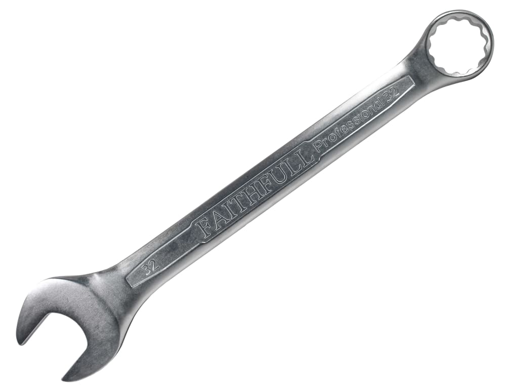 Combination Spanner CV Satin Finish 32mm                                        