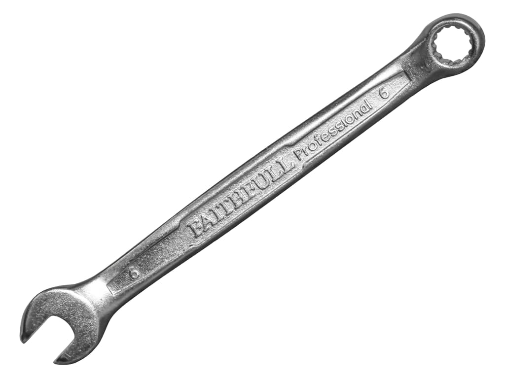 Combination Spanner CV Satin Finish 6mm                                         