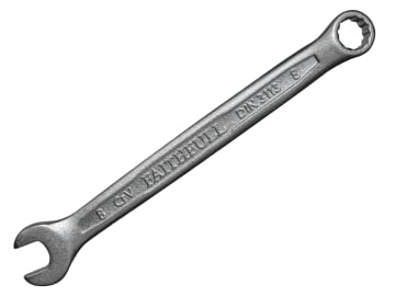 Combination Spanner CV Satin Finish 8mm                                         