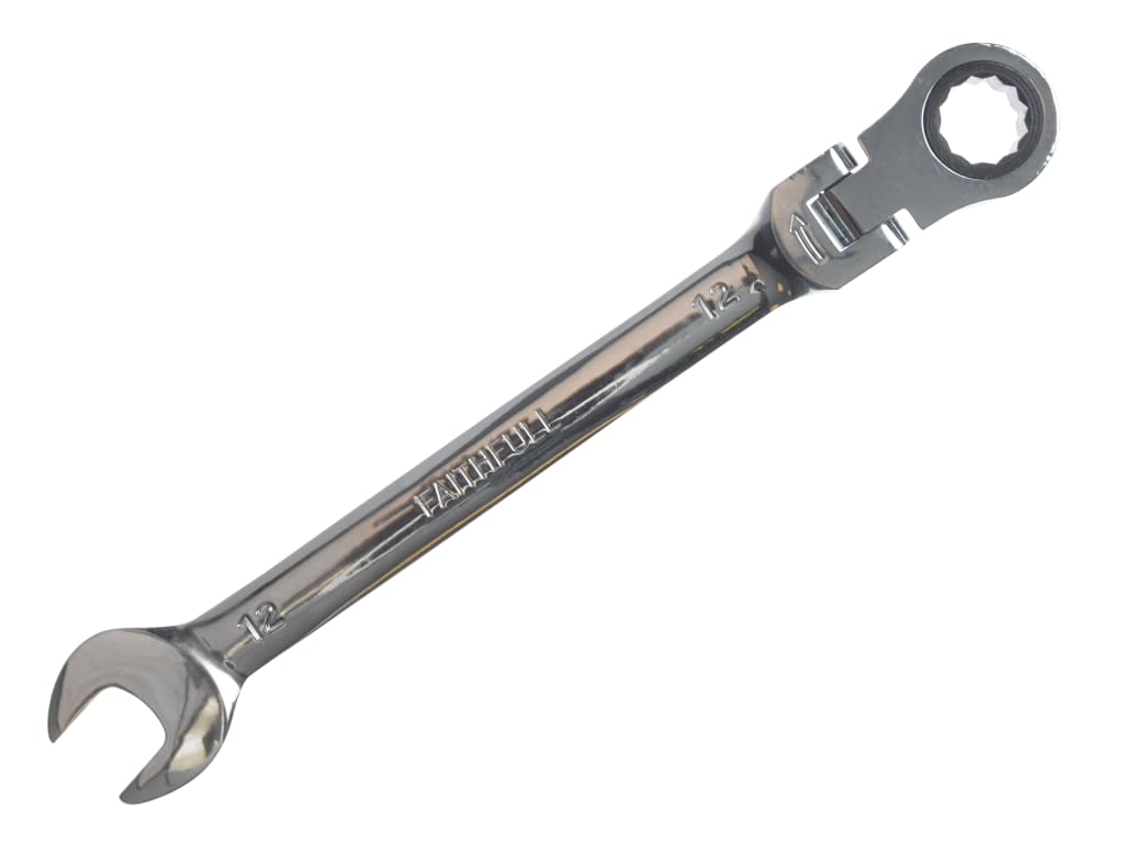 Ratchet Combination Spanner Flex Head CV 12mm                                   
