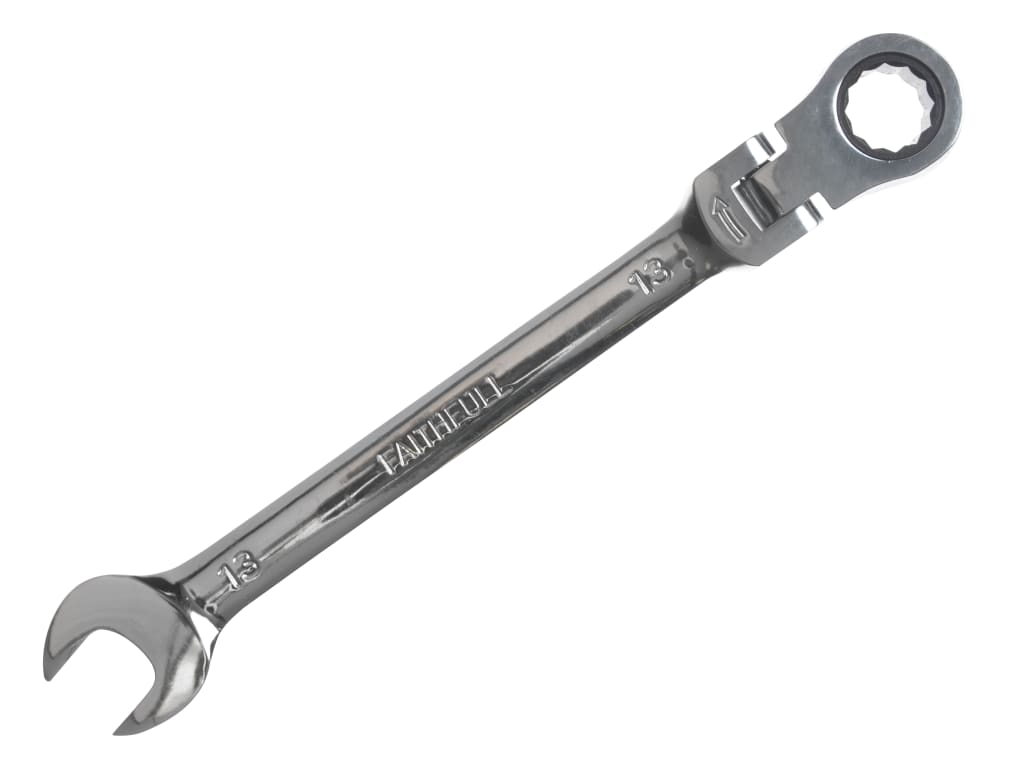 Ratchet Combination Spanner Flex Head CV 13mm                                   