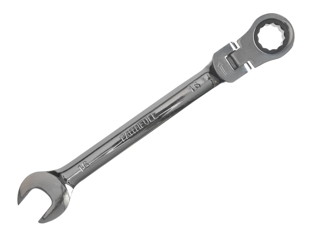 Ratchet Combination Spanner Flex Head CV 16mm                                   