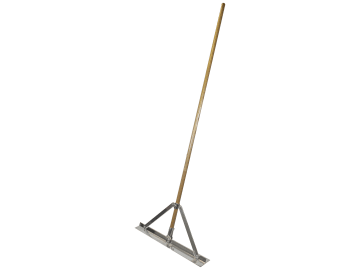 Aluminium Builder's Spazzle with Wooden Handle                                  