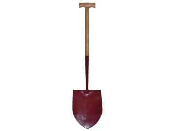 Solid Socket Shovel Round No.2 T-Handle                                         
