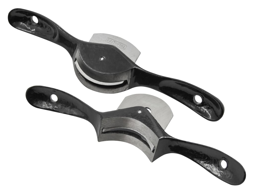 Spokeshave Twin Pack (1 Concave & 1 Convex)                                     