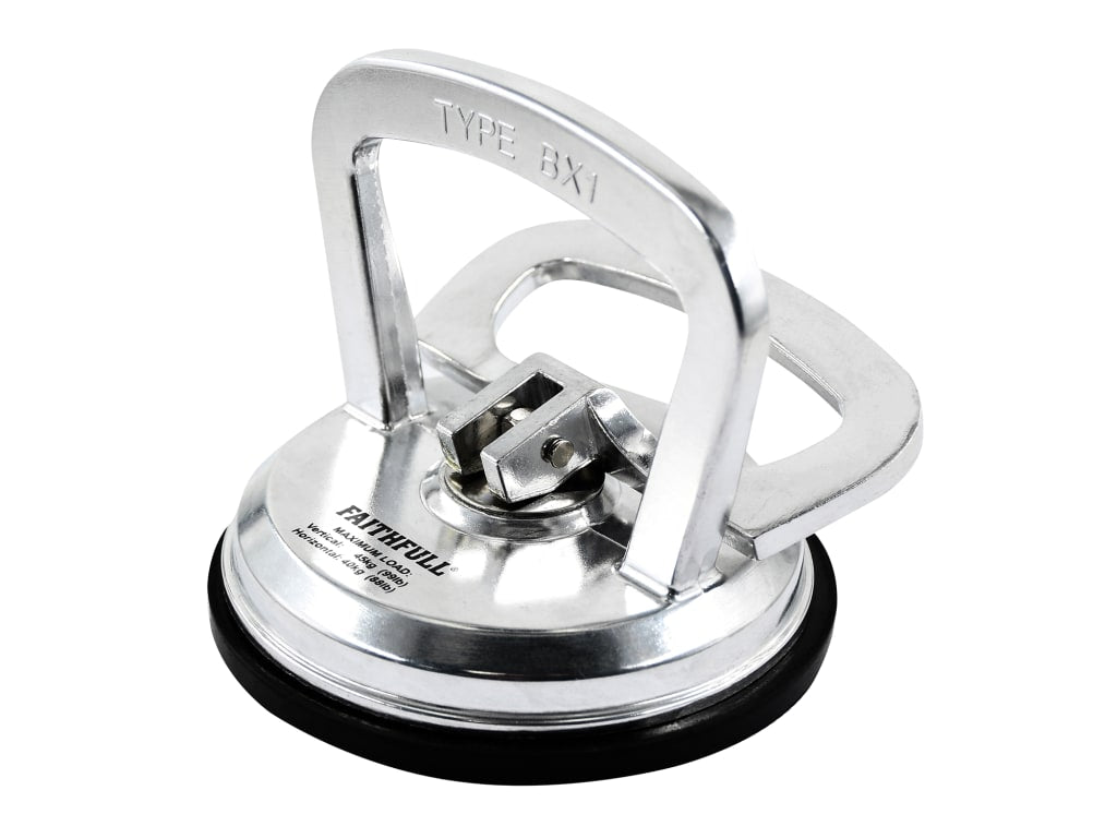 Single Pad Aluminium Pro Suction Lifter - Faithful