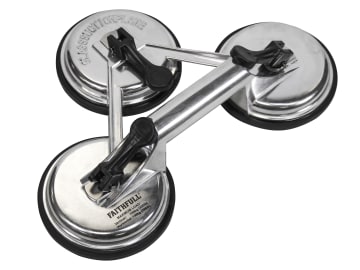 Triple Pad Aluminium Pro Suction Lifter                                         
