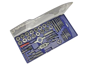 Metric Tap & Die Set of 39 Carbon Steel                                         
