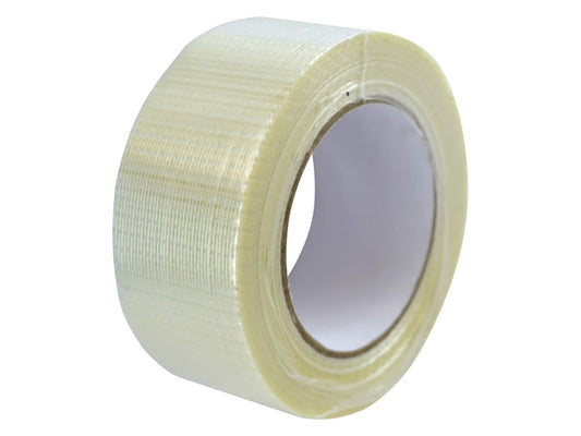 Reinforced Crossweave Tape 50mm x 50m                                           
