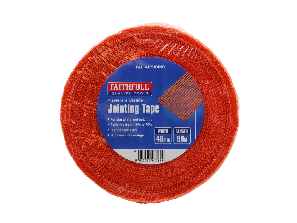 Plasterers Orange Jointing Tape 48mm x 90m                                      