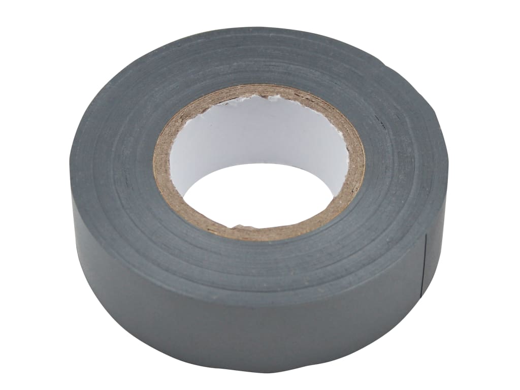 PVC Electrical Tape Grey 19mm x 20m                                             