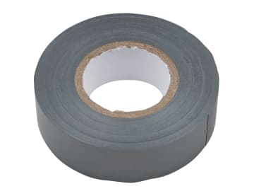 PVC Electrical Tape Grey 19mm x 20m                                             