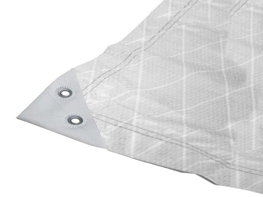 Tough-Tarp Tarpaulin White 6 x 4m                                               