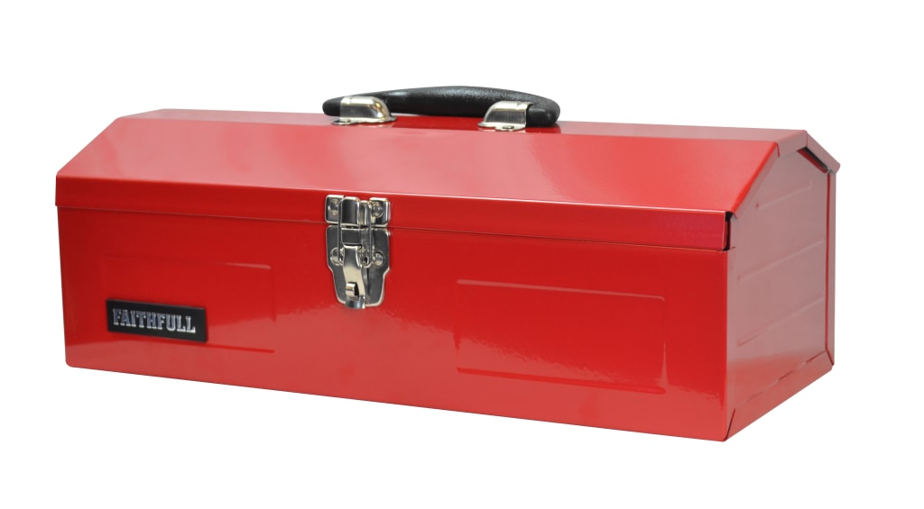Metal Barn Toolbox 42cm (16in)                                                  