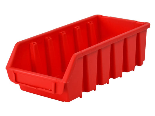 Interlocking Storage Bin Size 2L Red 116 x 212 x 75mm                           