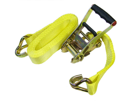Ratchet Tie-Down 8m x 50mm Trucker Breaking Strain 4000kg                       