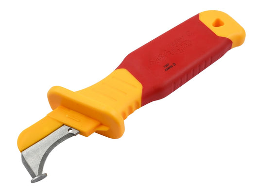 VDE Stripping Knife with Guiding Shoe 190mm                                     