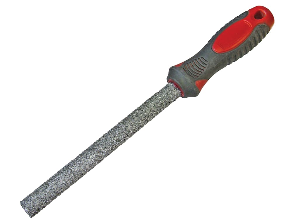 Carbide Tile File Half Round Soft Grip 150mm (6in)                              