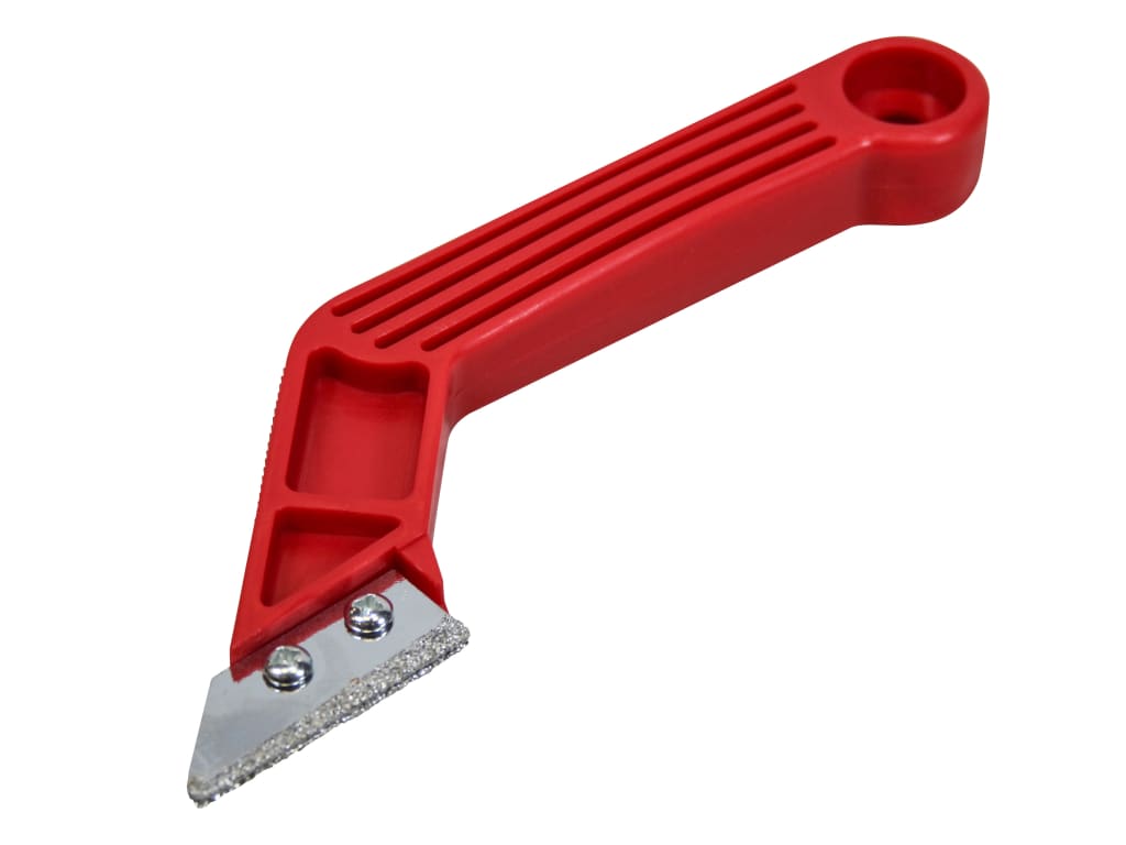 Grout Rake with 2 Carbide Blades                                                