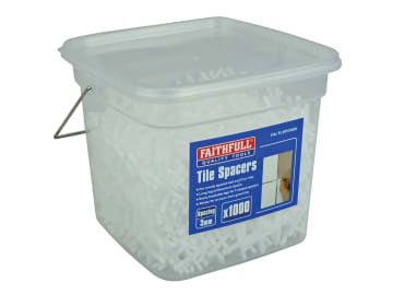 Tile Spacer Long Leg 3mm (Tub 1000)                                             