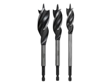 Tri-Point Speed Auger Bit Set, 3 Piece                                          