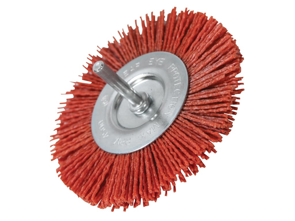 Nylon Circular Brush 100mm x 6mm Shank                                          