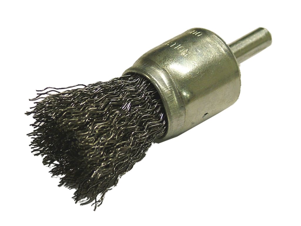 Wire End Brush 25mm Flat End                                                    
