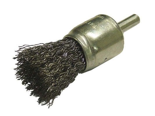 Wire End Brush 25mm Flat End                                                    