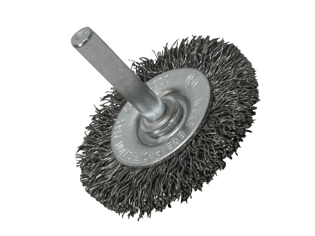 Wire Brush 50mm x 6mm Shank, 0.30 Wire                                          